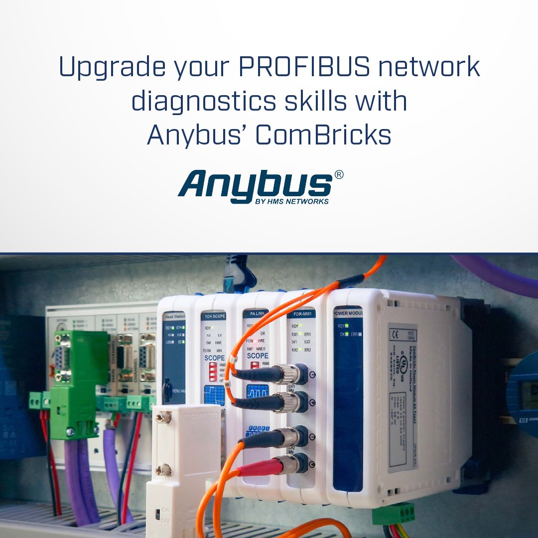 🎓 Upgrade your PROFIBUS maintenance skills! Anybus’s latest YouTube playlist 'PROFIBUS Network Diagnostics with ComBricks' is your key to a deeper understanding of network monitoring. Watch it here: youtube.com/playlist?list=… #YouTube #industrial #TechNews