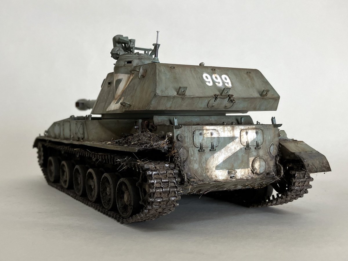 nekomanmaok's tweet photo. 2S3くん画像 その3
#戦車模型 #scalemodels #模型戦車道 #2S3 #TRUMPETERMODELS https://t.co/fYX0ovHjVS