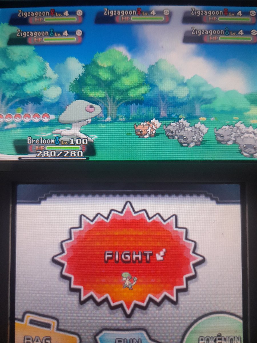 IcyBlitzyHunter's tweet photo. Shiny Zigzagoon at 395 Hordes On Pokemon Alpha Sapphire! Phase 4 on Skitty Hunt!! ✨️✨️
#ShinyPokemon #PokemonOmegaRubyAlphaSapphire #ShinyHordes #Nintendo2DS https://t.co/k1qBN45AVV