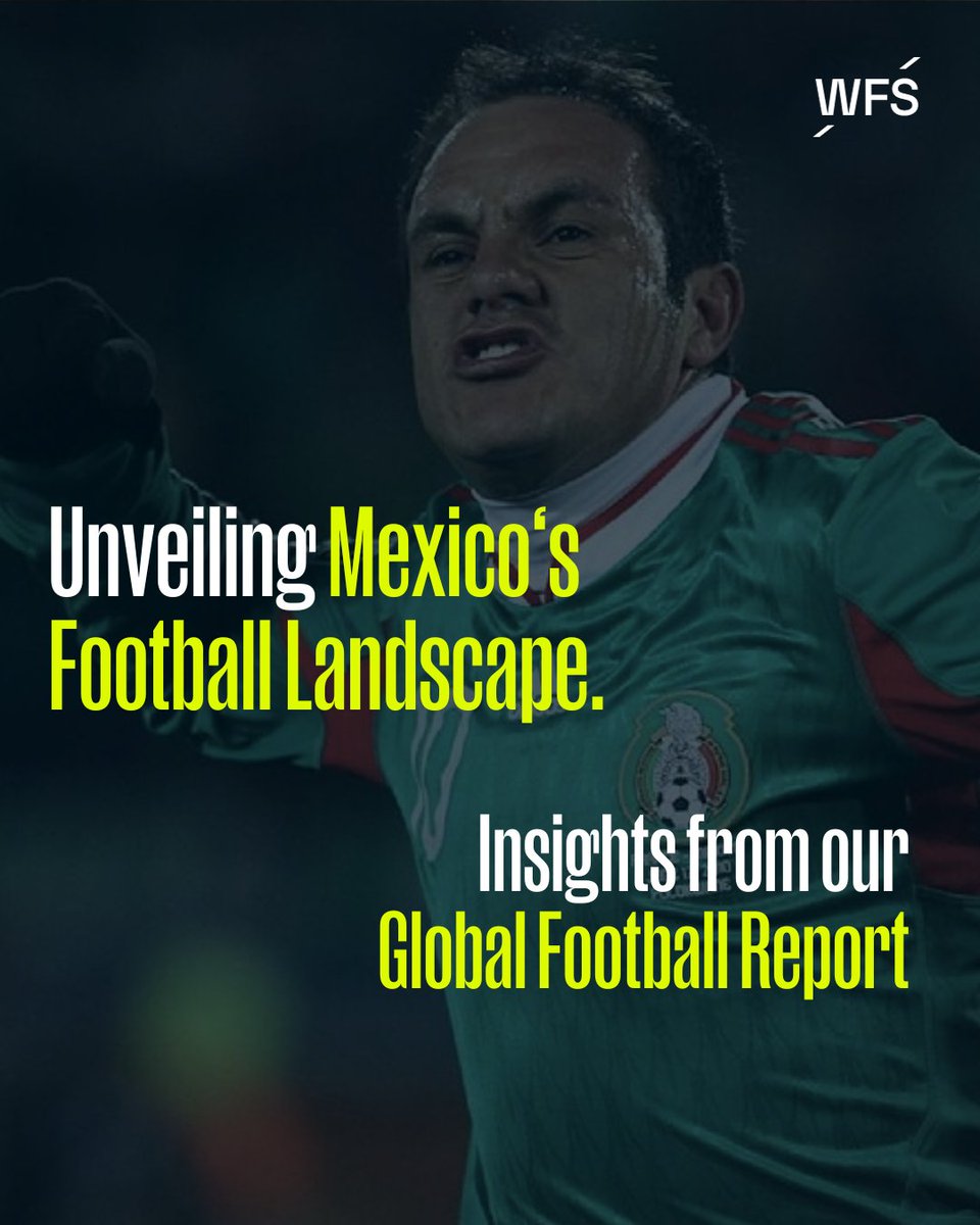 WFSummit's tweet image. 🇲🇽 Mexico, your vibrant passion for football is contagious! 

As we get more excited for our 1st edition of #WFSAmericas this June, we went back to our Global Football Report made in collaboration with @LTTsports  to review the main takeaways from the Mexican football landscape: