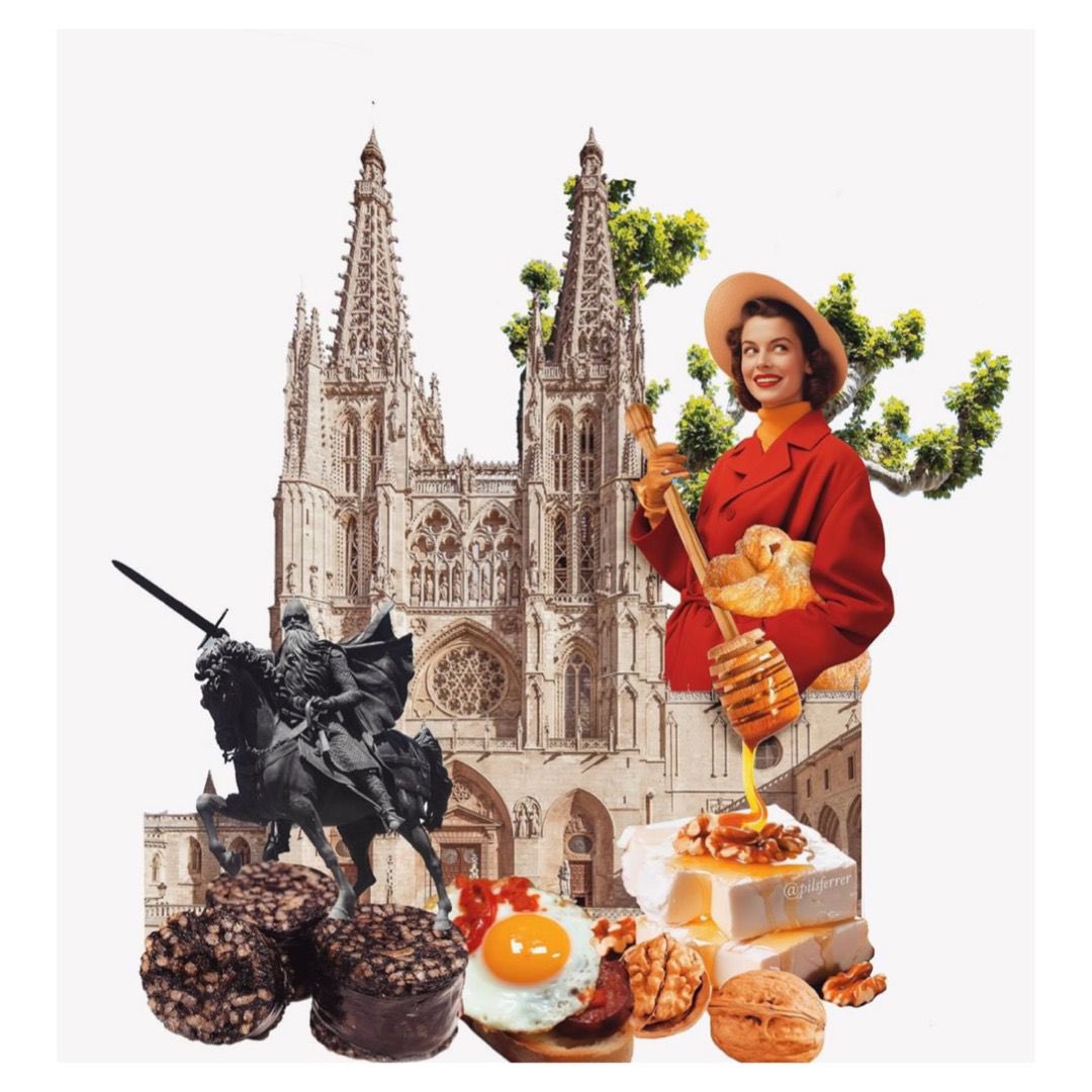 Con este bonito collage de <a href="/pilsferrer/">Pilsferrer</a> os deseamos un feliz martes. Aún lloviendo, nuestra ciudad es preciosa. 

¡A por el día! ☔♥️