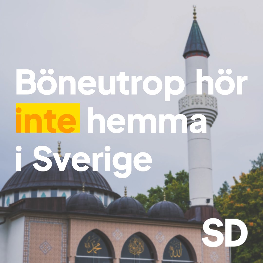 Sverigedemokraterna tweet media