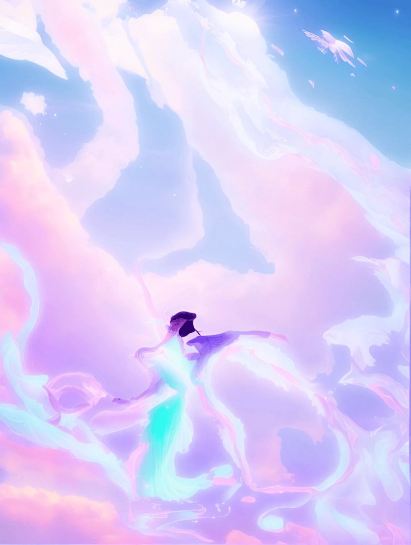 CLOUD HAS COME - NFT collection - Aria is always here. #nft #nftart #NFTartist #art #artist