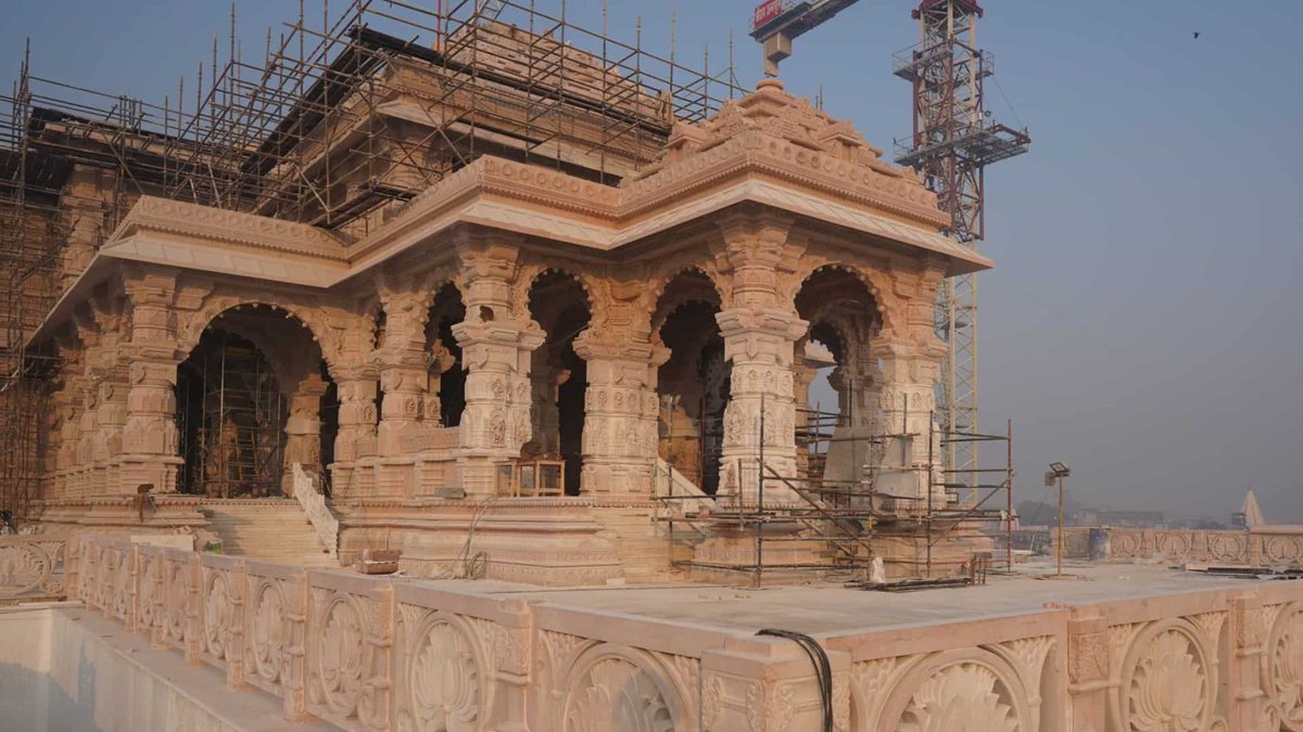 NewsAlgebraIND's tweet photo. Rahul Gandhi : "On 22nd January, It's an RSS BJP function in Ayodhya and I think that's why the Congress president said that he would not go to the function"

He predicts I.N.D.I.A will defeat NDA in 2024

"It is difficult for us to go to a political function which is designed around the Prime Minister of India and designed around the RSS."