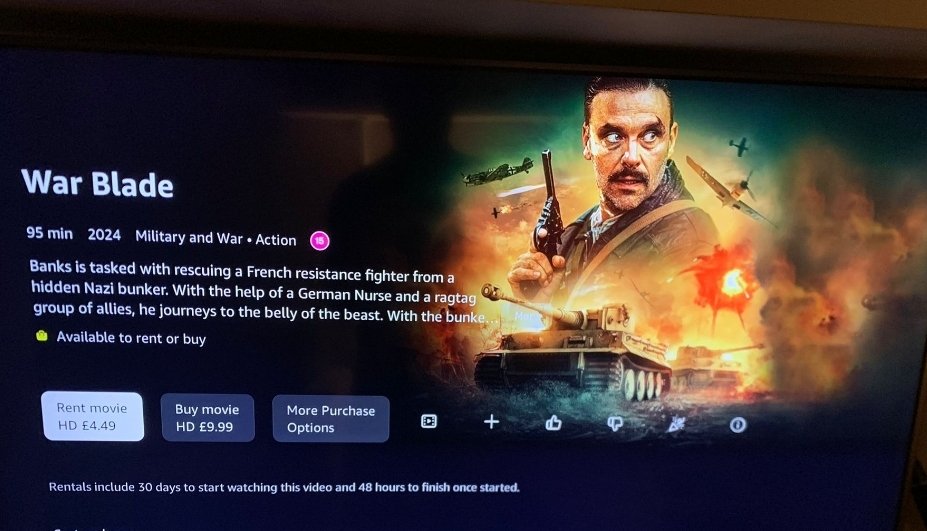 Dive into adventure with #TeamNWM <a href="/ActorPaulMarlon/">Paul Marlon</a> in #Warblade on #AmazonPrime now 💥💥