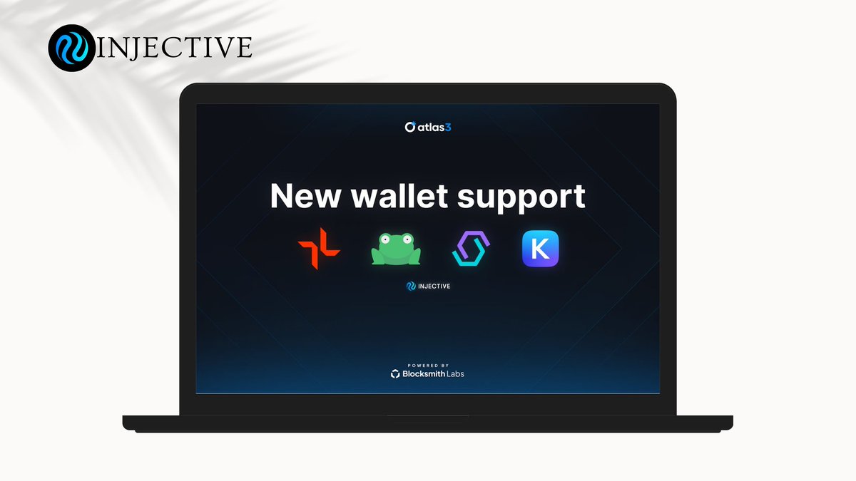 Hashiro_INJ's tweet photo. 🎉 Exciting news! Native wallet support for @Injective_ is now live on Atlas3. 🥷🏼

🌟 It's now even easier to connect your wallets; easily choose between @ninjiwallet, @leap_cosmos, @keplrwallet, or @IBCwallet!

Seamless and secure! 🤝

#Injective #Atlas3 #WalletSupport #Crypto https://t.co/P8hsQc2alI