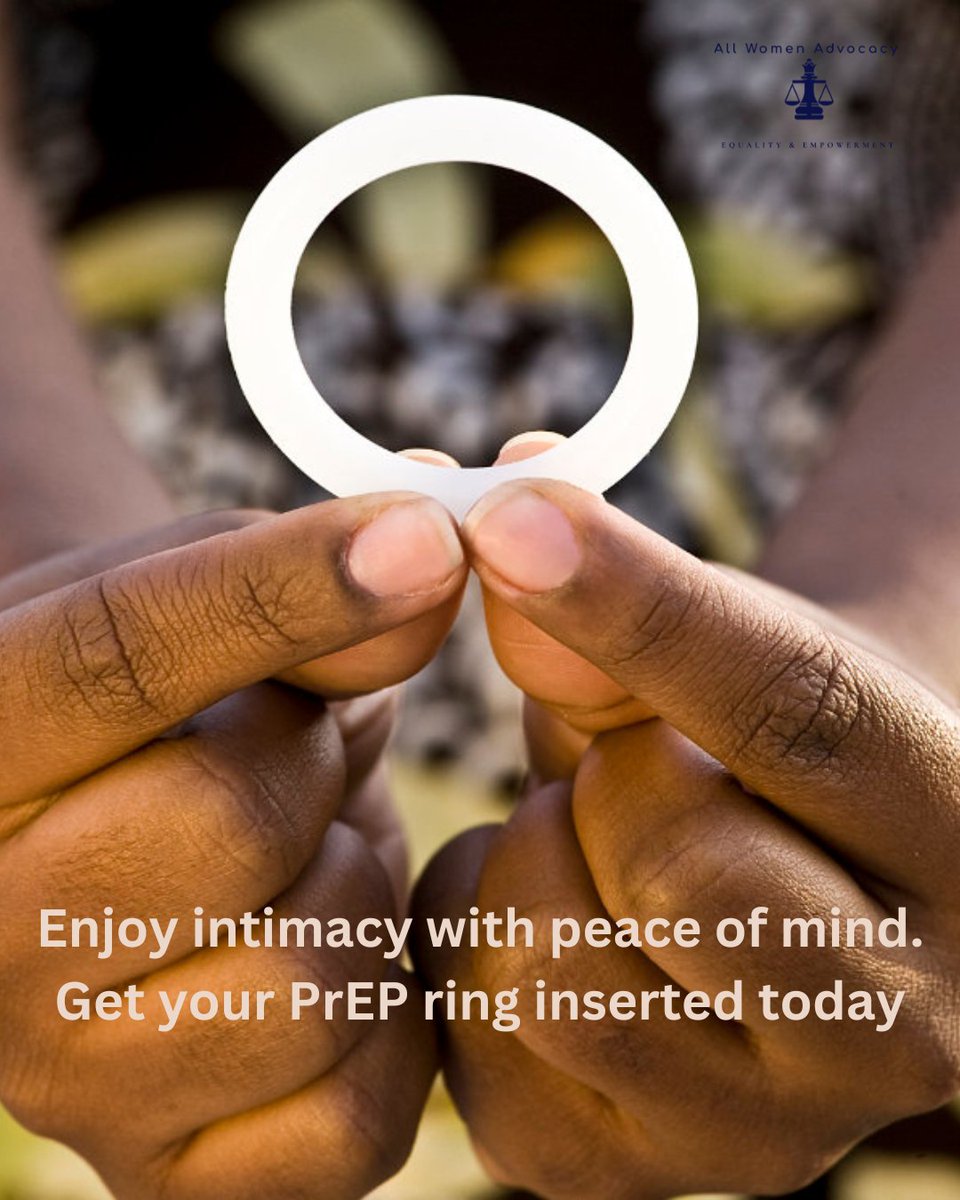 #KnowYourOptions
♀️#PrEP rings are here to change the game.
Get yours inserted today and enjoy worry-free intimacy with bae🥰
Take control of your #SexualHealth & rewrite the rules. PrEP rings are discreet and totally on your terms
Empower yourself babe❗
#MyBodyMyChoice
#PrEP