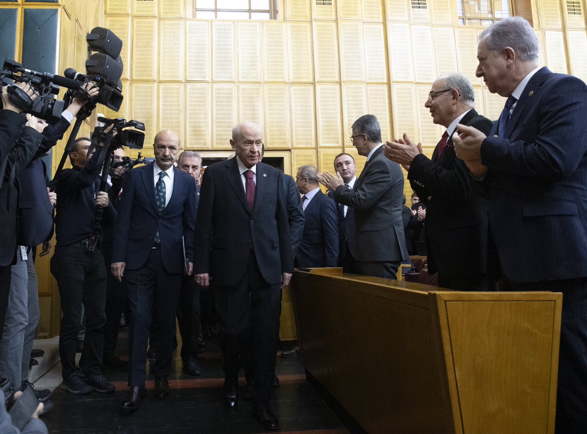 MhpTbmmGrubu's tweet photo. Genel Başkanımız Sayın Devlet BAHÇELİ @dbdevletbahceli TBMM Grup toplantımızı gerçekleştirdi. 

16.01.2024 https://t.co/ywNqduCrCm