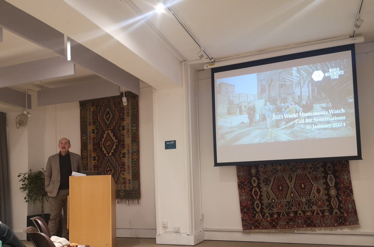 jb_delphine's tweet photo. Great way to kick-start the morning with the launch of @WorldMonuments Britain  - World Monument Watch - Call for nominations! @Heritage_NGOs https://t.co/jsD5IUwCgY