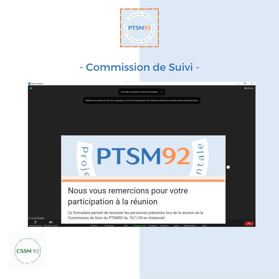 PTSM_92's tweet photo. 1ere session 2024 de la Commission de Suivi du PTSM92 !  1ère évaluation des actions contractualisées en 2022.
Un suivi de ces fiches est nécessaire !
Merci aux participants et aux acteurs qui mettent en œuvre ces actions !
#Hautsdeseine #santé #PTSM92 #commissiondesuivi #actions https://t.co/aPenrJdvW6