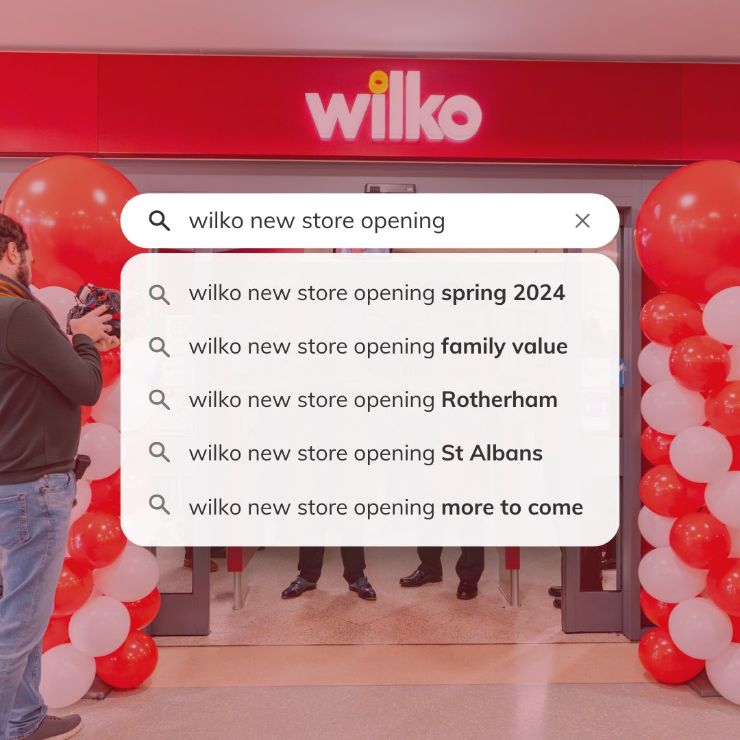 LoveWilko's tweet photo. 2024? More like twenty twenty MORE π€©β¨β¨We've loved seeing you in-store again, and you've visited us so much we've got 2 new stores opening early this year with plenty more to come! You'll soon find wilko in π§΅β¨β¨#wilko #teamwilko #lovewilko https://t.co/Gl6OZbT5Cf