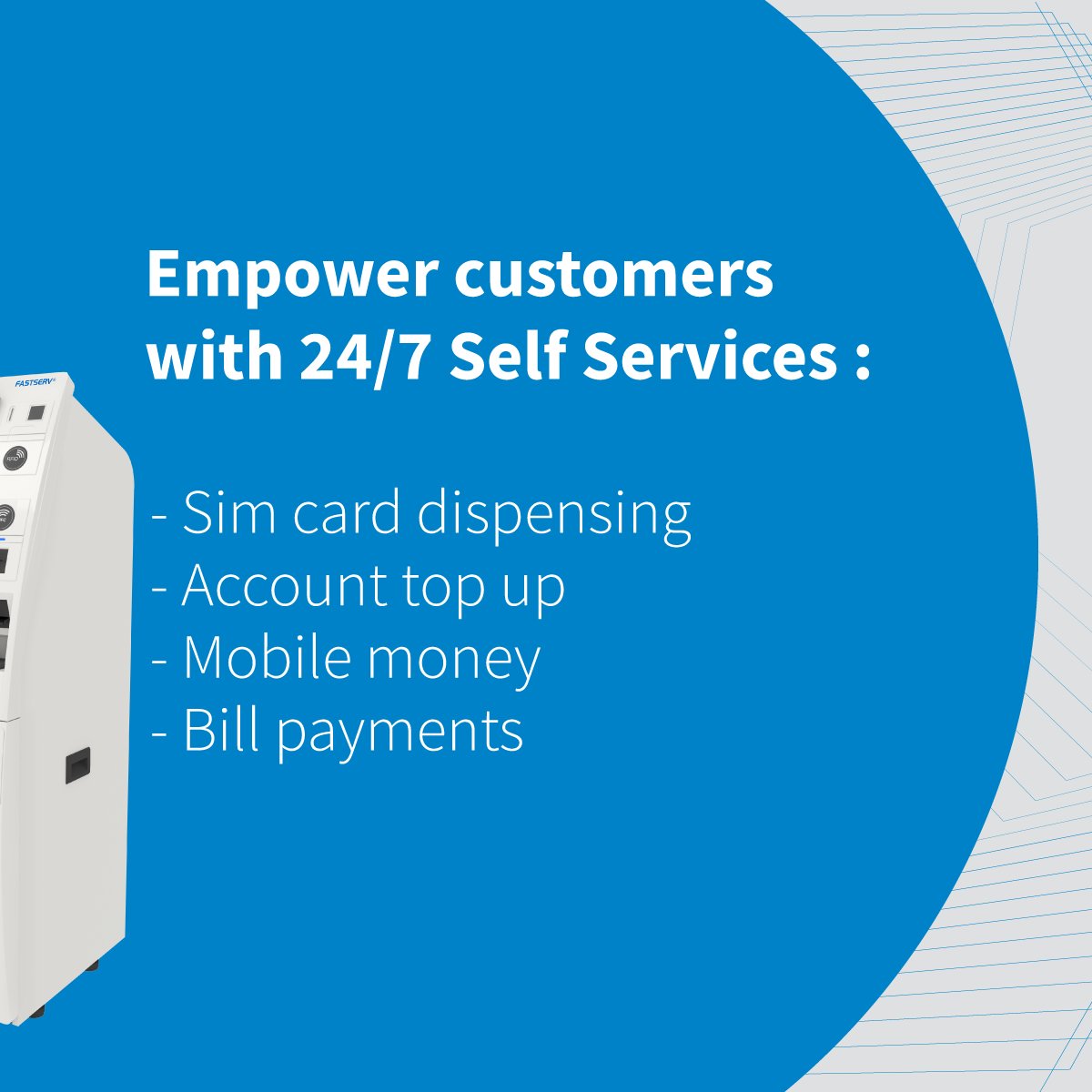 Sedco_Online's tweet image. Transform your telecom experience: Extend your services around the clock without expanding costs. Experience time-saving solutions, cost reduction, and more. Swipe and explore an additional channel!

#Telecom #BranchTransformation #SelfService #DigitalBranch