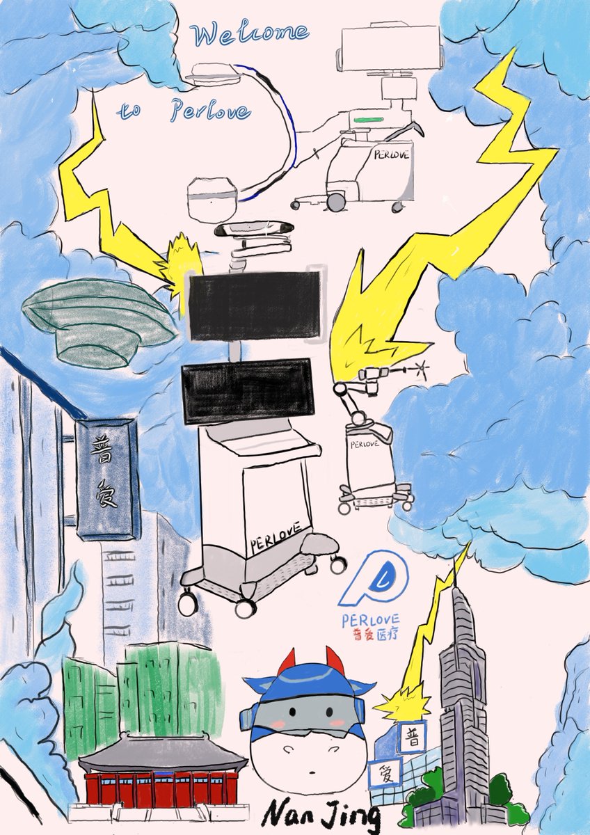 perlove_robot's tweet photo. 𝑾𝒆𝒍𝒄𝒐𝒎𝒆 𝒕𝒐 𝑷𝒆𝒓𝒍𝒐𝒗𝒆: Where Art, Innovation, and Perlove Unite"
Step into the world of Perlove through our captivating painting featuring a spinal surgery navigation robot, C-arm machine, and our IP image spokesperson"Pu Pu".
#pupu #Perlove #surgeryrobot https://t.co/pj7wof7aa2