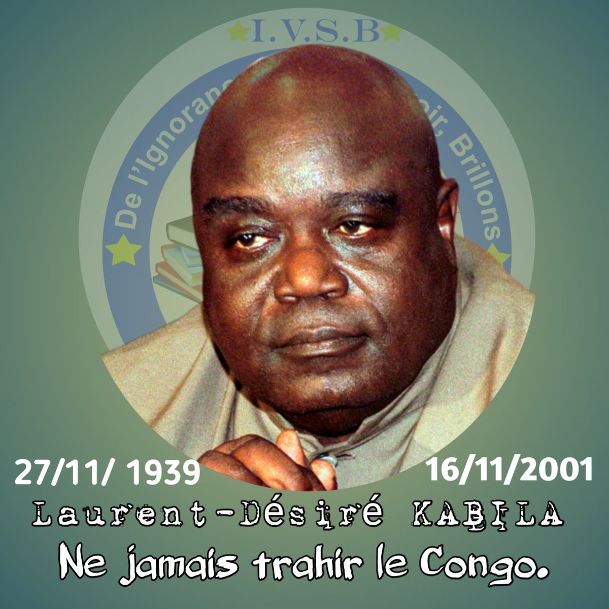 BTshizala's tweet photo. #ivsb
Chers compatriotes!
Ne trahissons jamais le Congo.
Que les envies égoïstes ne dominent pas l'amour envers le Congo et les Congolais.
Conf: Notions d'Appartenance à l'Etat Congolais.
C'est une expression vraie du patriotisme 👌. https://t.co/5fMQHcqeRV