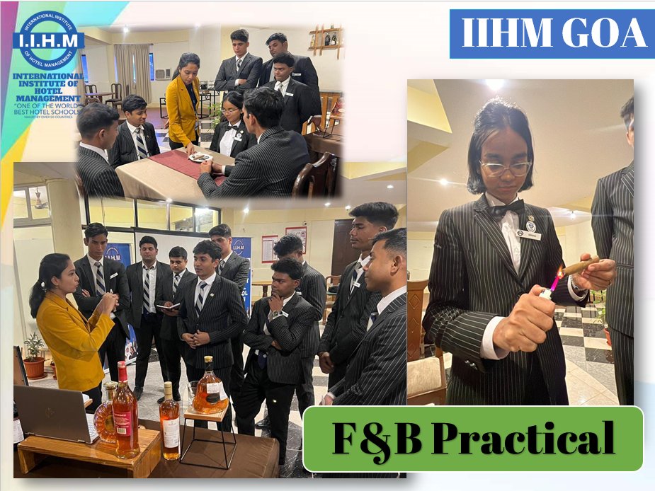 goa_iihm's tweet photo. F &amp; B Practical on Cigar Etiquette

Join IIHM for a great career in Hospitality Industry. 
Register today at https://t.co/kXXOVoKAkn
#iihmgoa #iihmbest3years #iihmhotelschools
#IIHM #learning #mentorship https://t.co/iViafPxA45