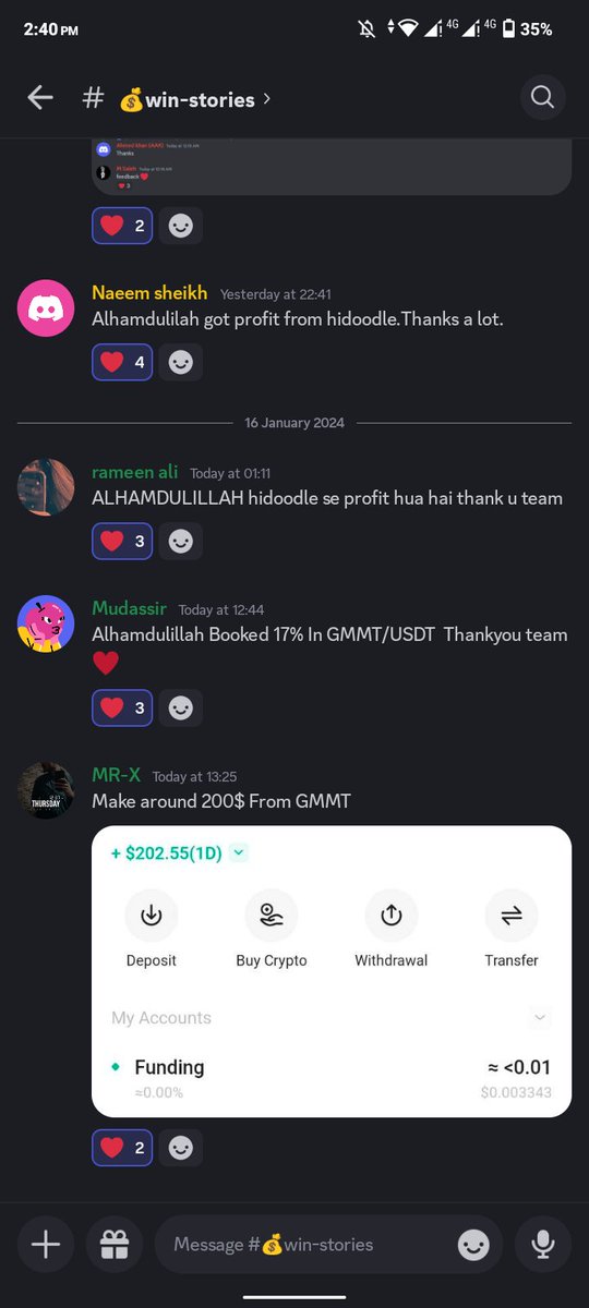 Msaleh700's tweet photo. Alhumdullah my community is earning 🔥🔥

Kc han Jo hmry signals copy krein gy 😂
Or scammer hum han 😂😂

#Altseason2024 https://t.co/J2bGeKz3z4
