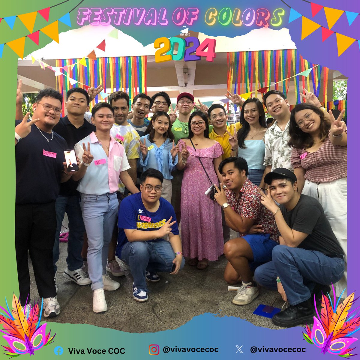 vivavocecoc's tweet photo. Spearheaded by our hosts, Maui Balmaceda and Bernitz Ellopo, the day was jampacked with vibrant games, festive activities, and fantastic prizes they enjoyed.

Let us take a look at these photos and witnessed the happiness plastered in VVC's faces. https://t.co/rFhoJdsGvn