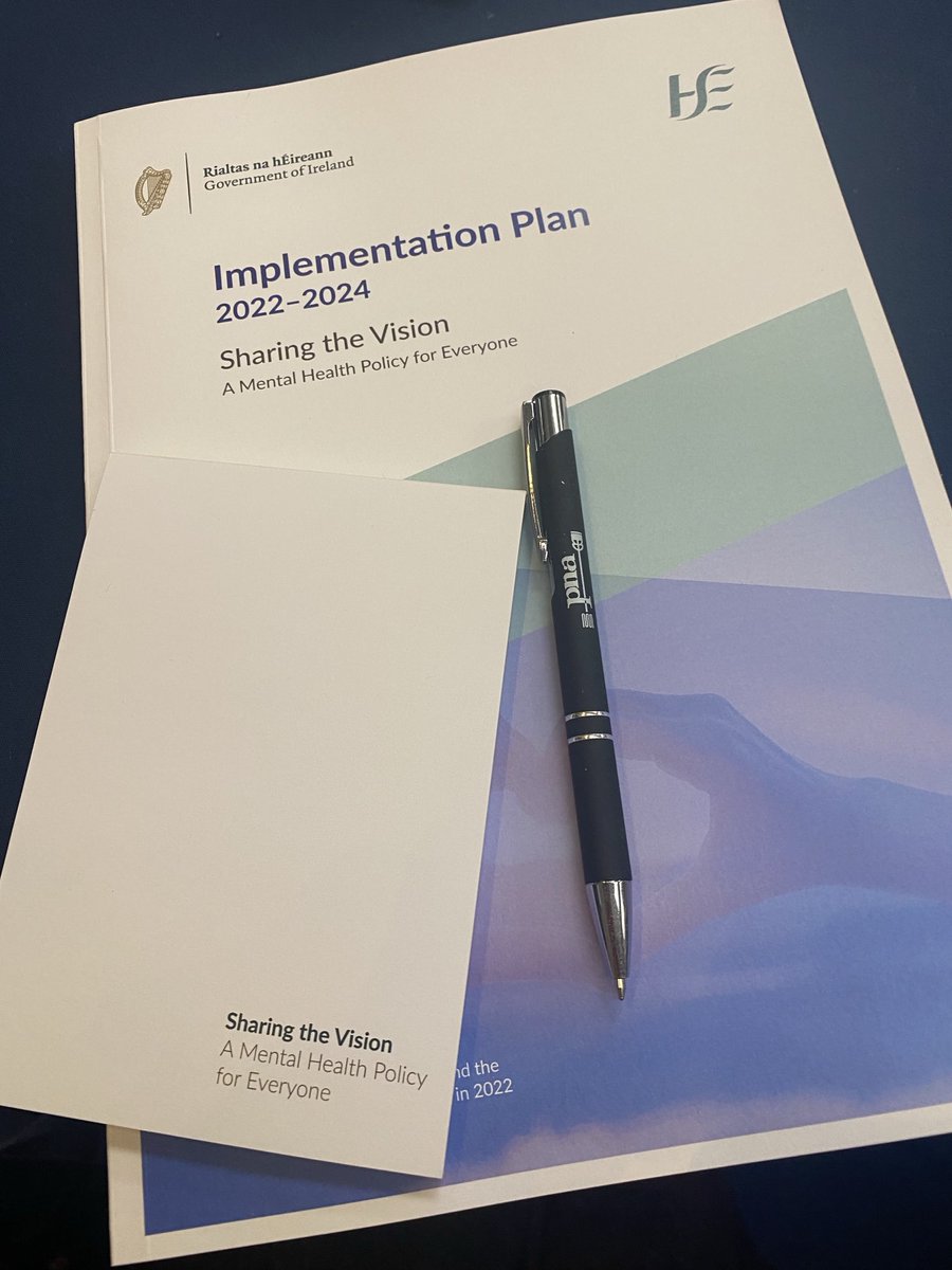 #nohealthwithoutmentalhealth @sharingthevisionmentalhealthpolicy ⁦@HSELive⁩ ⁦@MaryButlerTD⁩ ⁦@PhilipDodd⁩ ⁦@PNA_IRL⁩ ⁦@RCSI_FacNurMid⁩ ⁦⁦@rkavanagh09⁩ Minister Butler opens todays conference delighted to be here