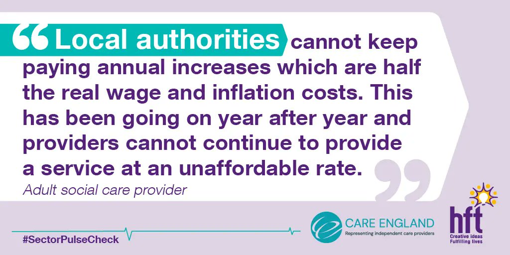 mod_matt_dix's tweet image. Some important take away&apos;s from the #SectorpulseCheck Report from @CareEngland  &amp;amp; @Hftonline