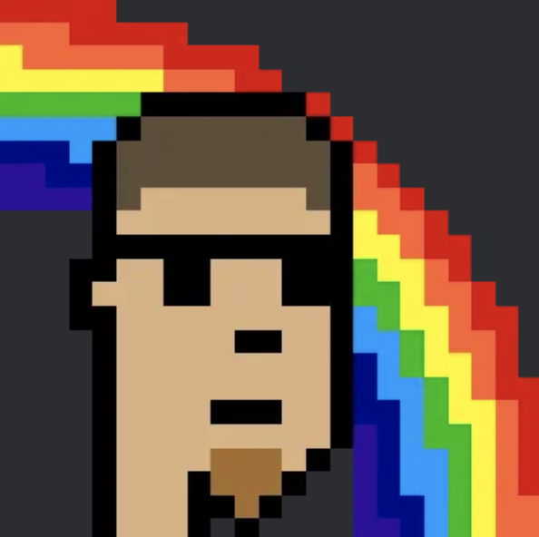 pridepunks2018's tweet photo. SOLD SOLD SOLD SOLD.

Things are heating up under the rainbow! 

#pridepunks #pridepunks2018 #cryptopunks https://t.co/hJUCxOrFF1