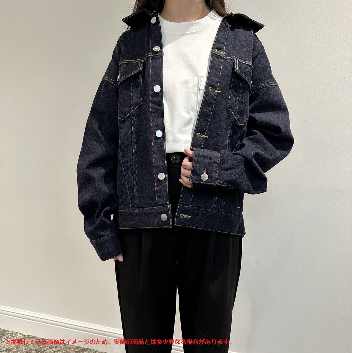 🎈OKAYAMA DENIM×ASAHI SERIZAWA🎈 デニムジャケットの着用写真です