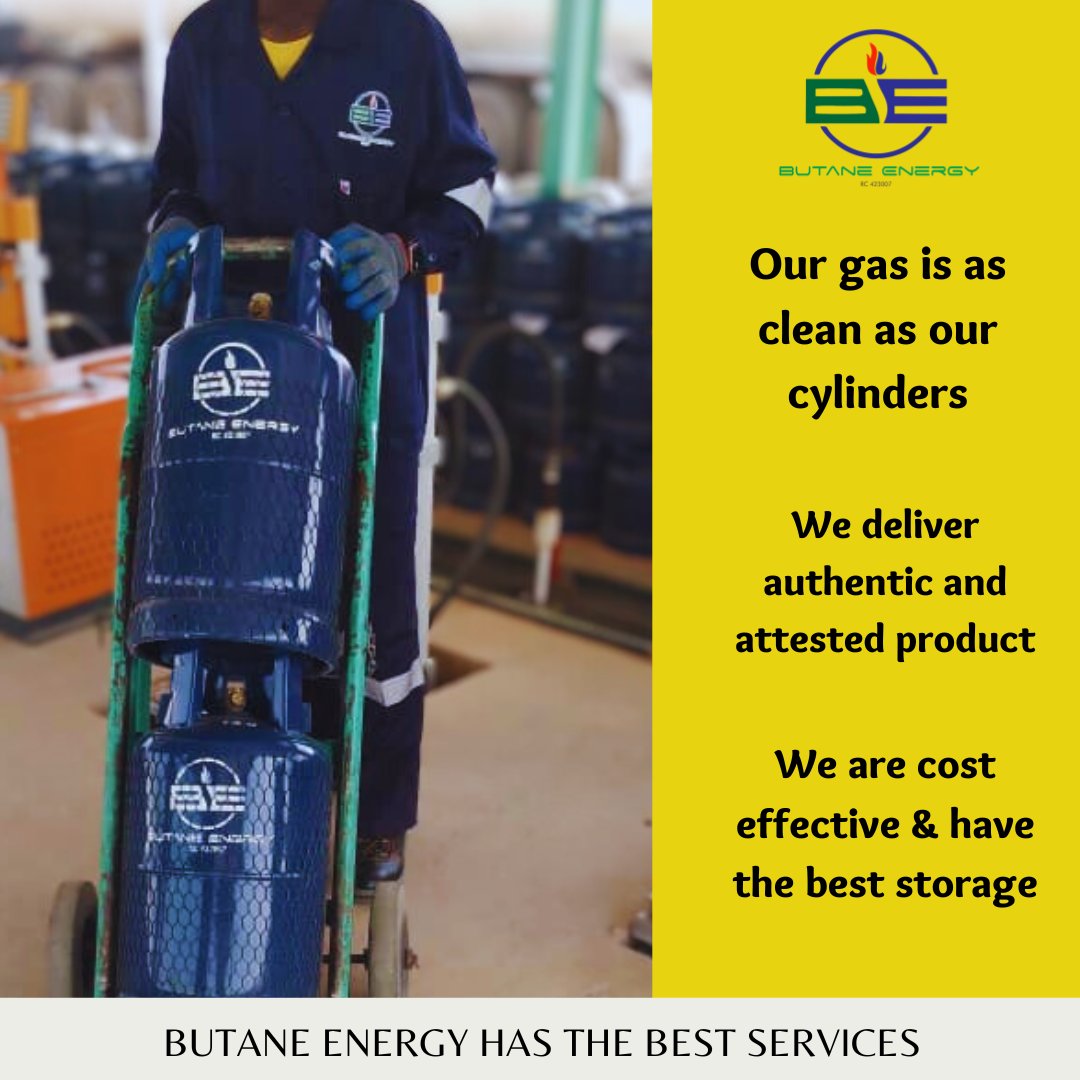 WE ARE BUTANE ENERGY!!!

#butaneenergy #abujagas #katsinagas #gasinkaduna #gasplant #bulkdistribution #gassupply #butanegas