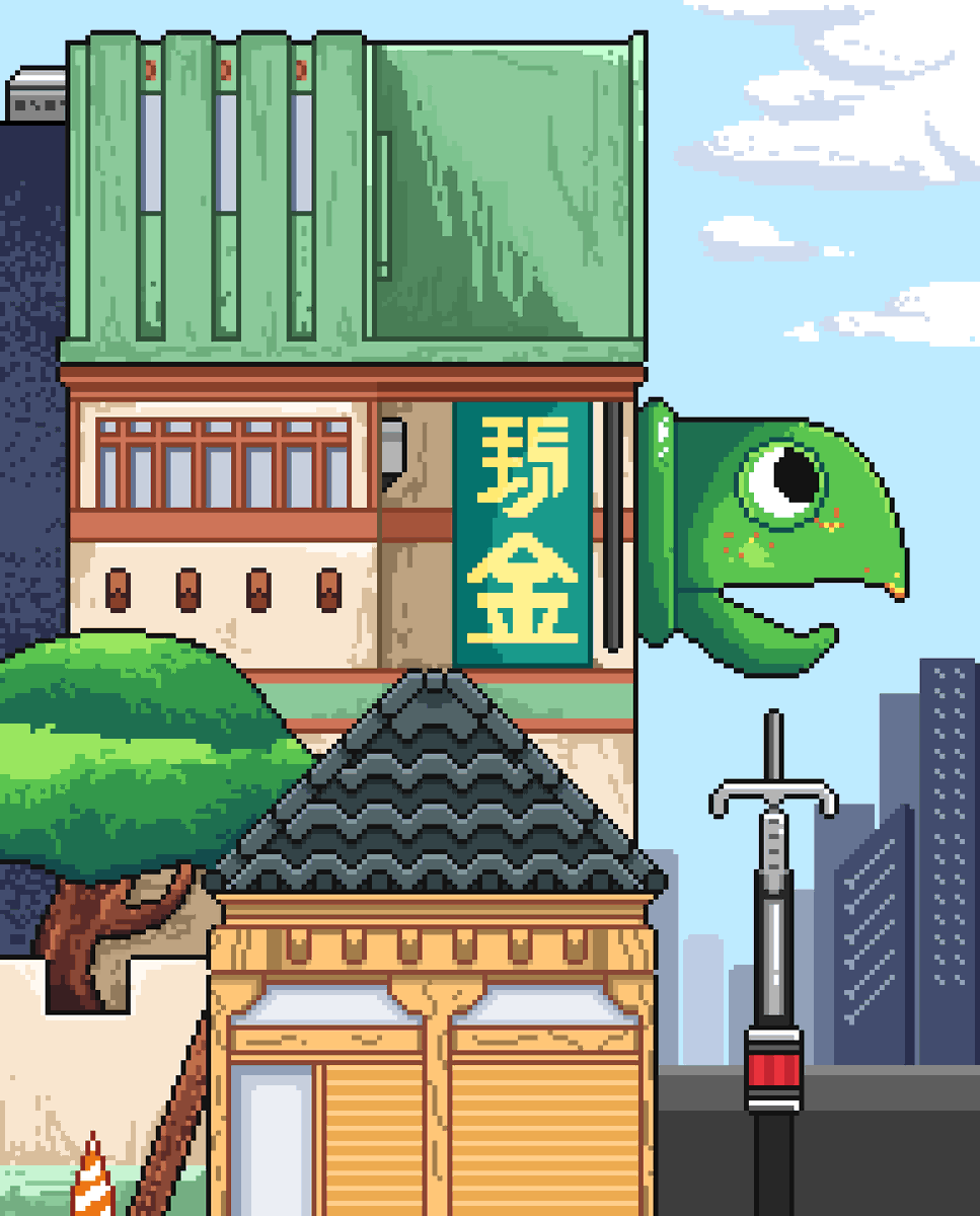 martinvictoryyy's tweet image. What’s up! I'm back I guess? 👀

A lot of new art coming up ahead this month. Starting off with this one! Recognize the place? 🐢
#valorant #pixelart