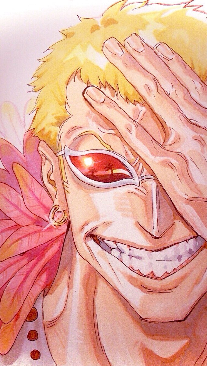 akwi19's tweet photo. من زمان ما رسمت على الورق 😵‍💫
#Doflamingo https://t.co/VTvR73uZe7