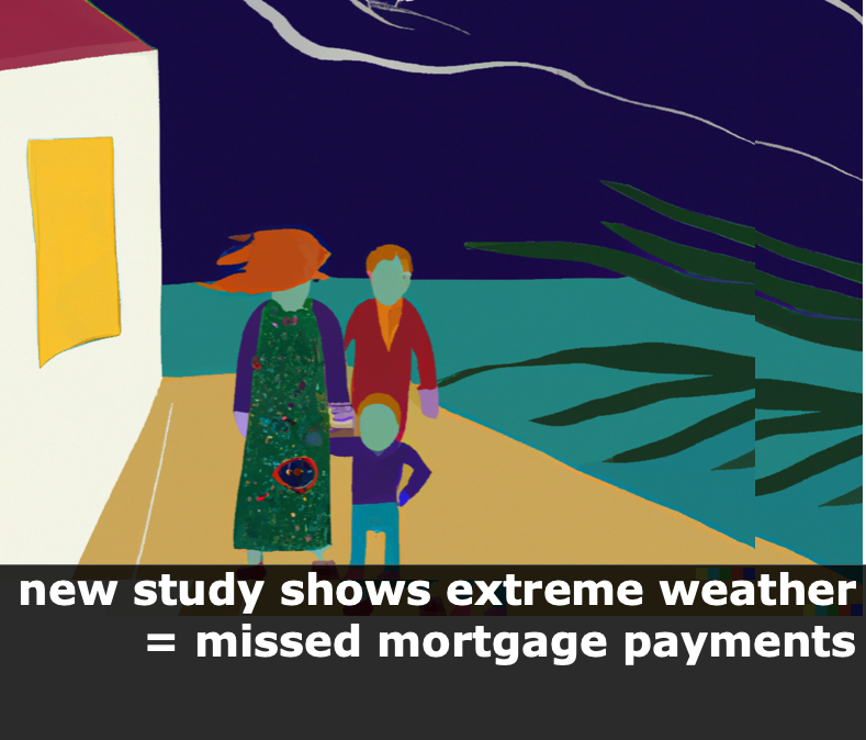 Environment_tv's tweet photo. New study from the University of Edinburgh shows link between extreme #weather and people's ability to pay their #mortgage.  https://t.co/pr9VW2gqhc https://t.co/vLBCvDwZwG