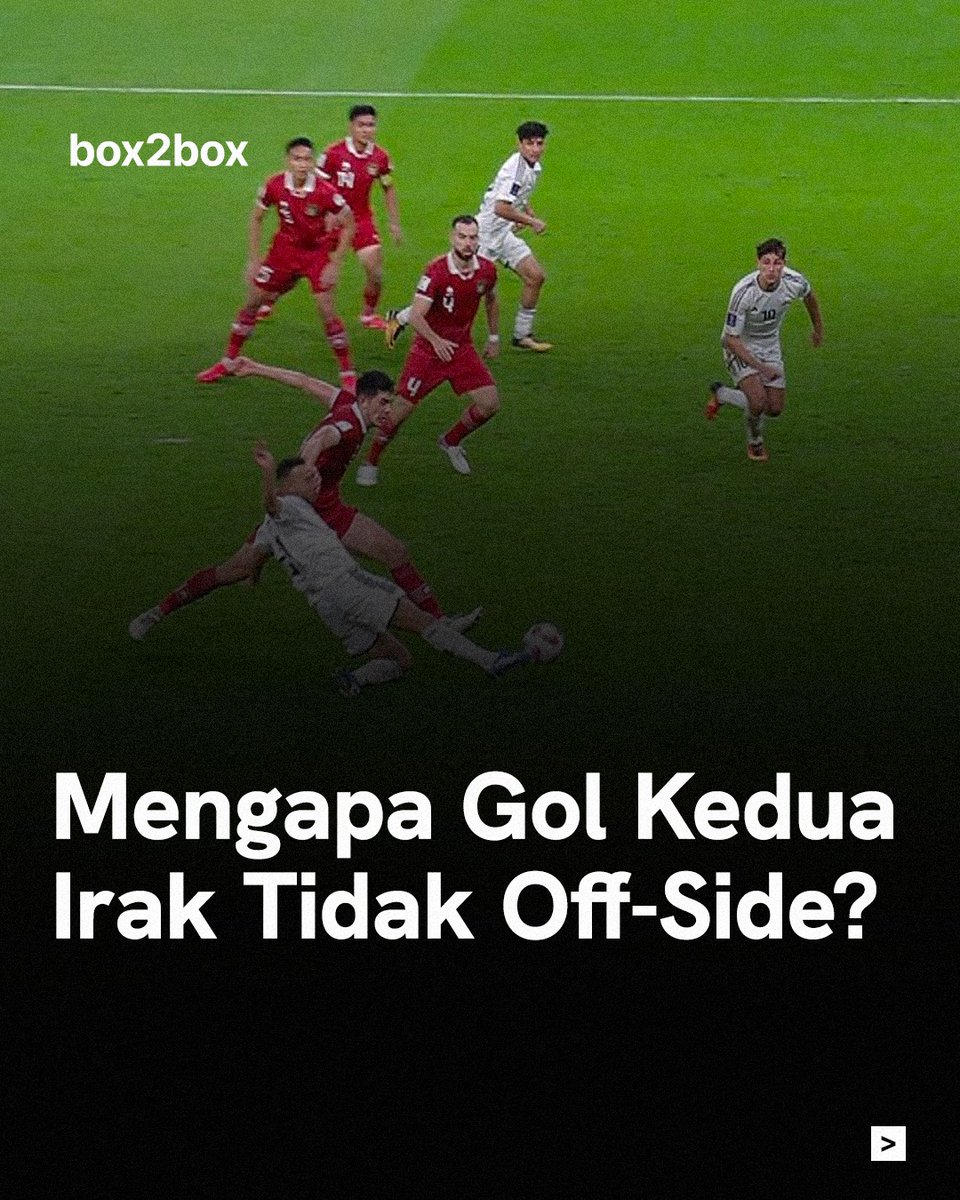 Box2boxID's tweet photo. Buat netizen yang masih halu mengganggap gol kedua Irak offside dan bisa mengubah jalannya pertandingan, GWS deh.

Lagipula Irak sudah mencetak gol ketiga dan memastikan kemenangan solid.

Ok? https://t.co/rSkZWZffM5