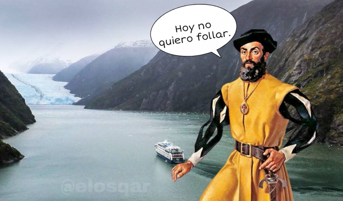 elosqar's tweet photo. El estrecho de Magallanes. https://t.co/ZFSKdMXMHS
