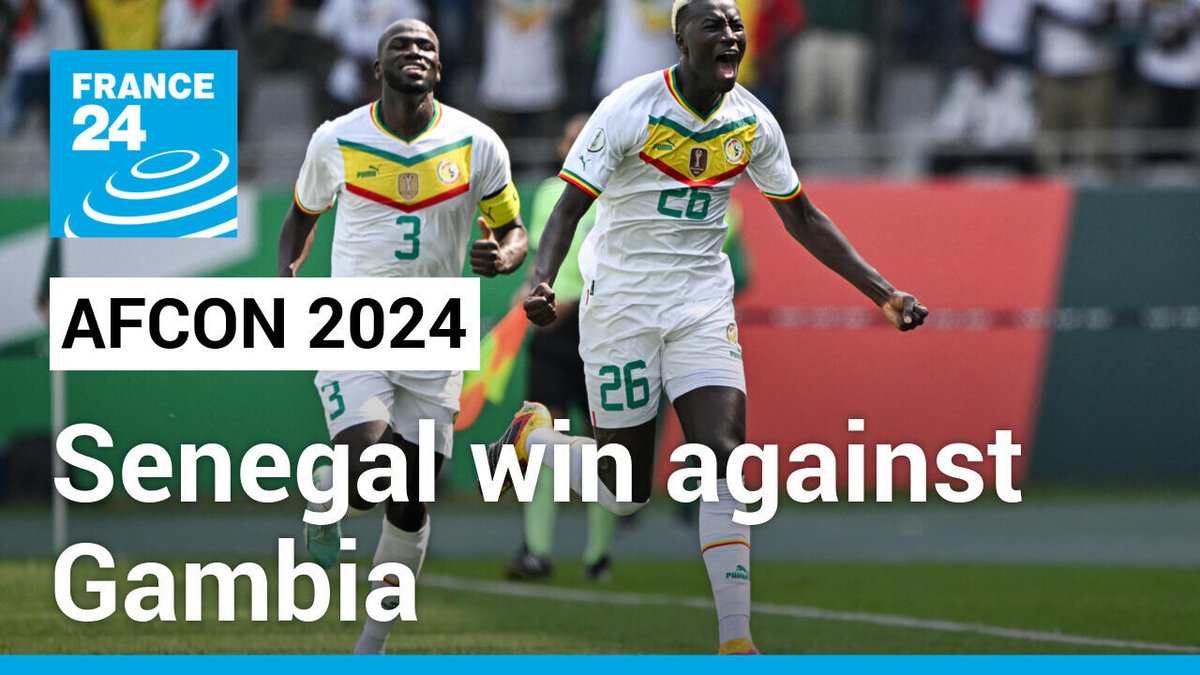 Africa Cup of Nations 2024 - AFCON 2024: Holders Senegal begin title defence with 3-0 victory over Gambia
➡️ go.france24.com/Njl