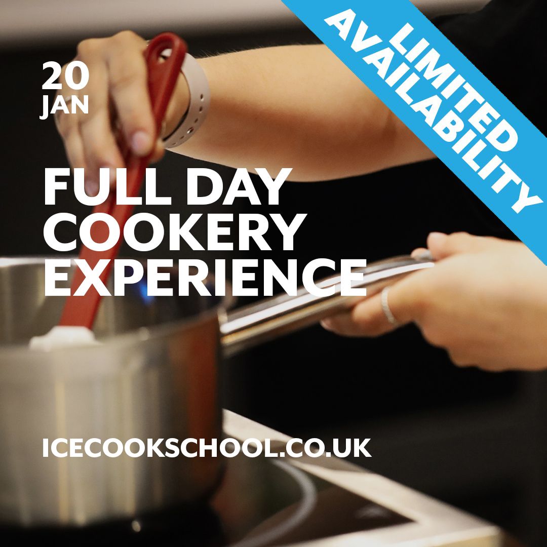 ICEsuffolk's tweet image. 👨‍🍳 Learn new skills…

Limited spaces left for upcoming classes, ‘Full Day Cookery Experience’ (20th Jan) and ‘Full Day Cookery Experience – Game’ (25th Jan) at ICE Cook School in Bury St Edmunds.

Book now at icecookschool.co.uk/calendar 

#cookschool #cookingskills #gamemeat