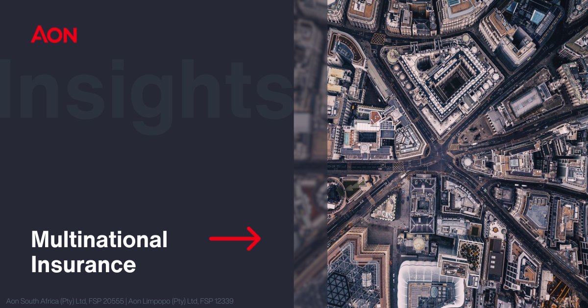 Aon_SouthAfrica's tweet image. Thuli Majodina, our business unit head of Aon Global Client Network (AGCN) and regional controller for Sub-Sahara Africa, unpacks the complex topic of multinational insurance in her latest article: aon.io/47DQp7T
#AonSA #MultinationalInsurance #BetterDecisions