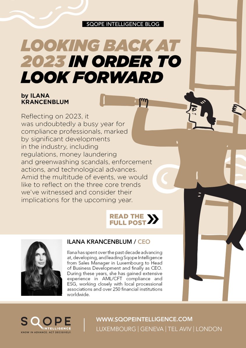 SqopeIntel's tweet photo. Don't miss CEO Ilana Krancenblum's review of 2023 and assessment regarding what to expect this year: https://t.co/uP8q4oI02W https://t.co/iro7tpTMdq