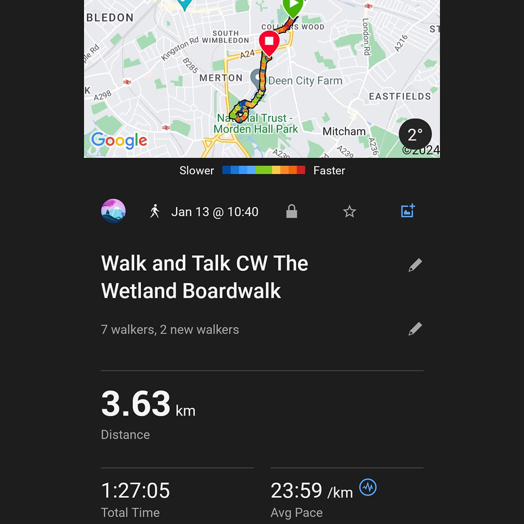 WeWalkandTalk's tweet photo. A chilly weekend, but the #walkandtalk groups wrapped up warm to stroll around their local #greenspaces. Thankyou #ColliersWood, #Morden, #Pollards Hill and #TootingCommon groups for sharing their lovely photos.
#wewalkandtalk #walking ##wellbeing #healthyandhappy #NationalTrust https://t.co/Z040Abqa1Y