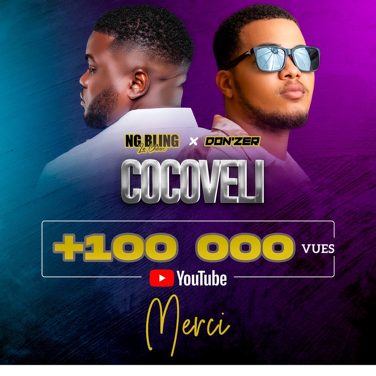 NgBling's tweet photo. Déjà plus de 100k vues pour #CocoVeli Feat @donzer_off  Merci à tous ! 🙏🏾

#CocoVeli désormais disponible sur toutes les plateformes légales de téléchargement ➡️ https://t.co/kMDJJnkjkT

Et sur YouTube ici ➡️ https://t.co/el2FNNJZ36 

#ItzMoneyMind 🏛
#ChoöcLife🦇🦇 
#LeChöoc 🏴‍☠️ https://t.co/alqsiJNjcO