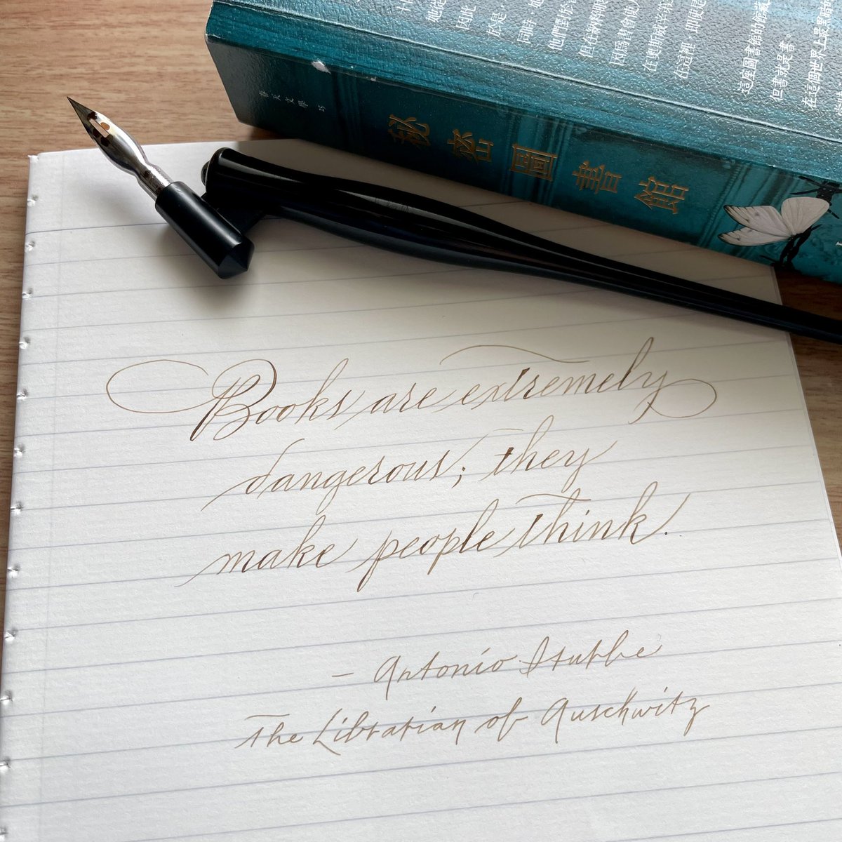 ringolinawa's tweet image. #spencerianscript