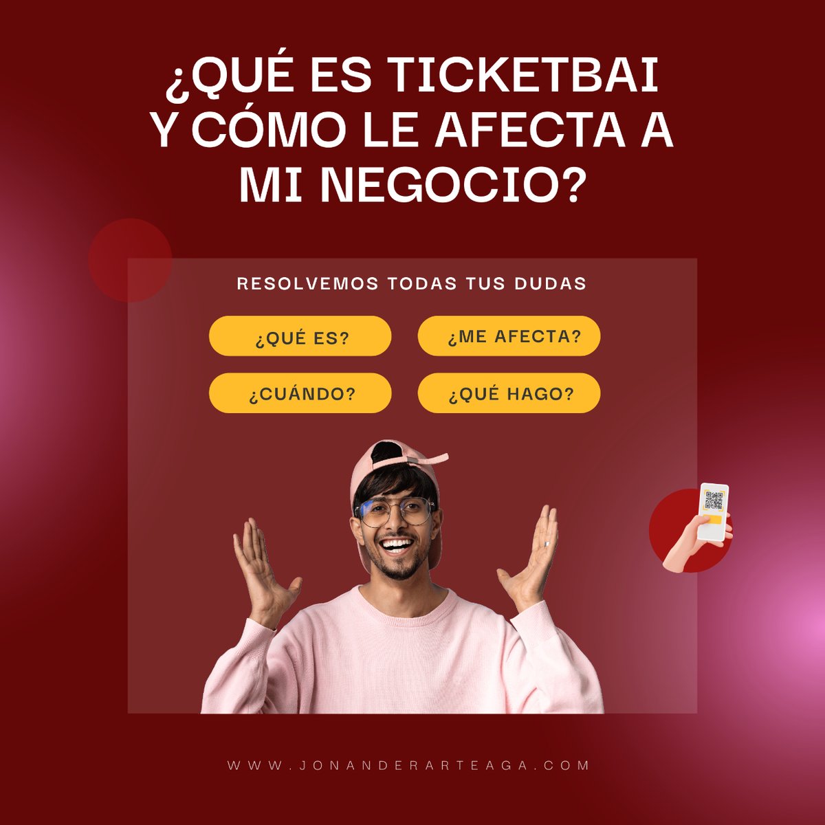 jonanderarteaga's tweet photo. TicketBAI es más que una herramienta; es una estrategia de control antifraude que asegura que todos cumplimos con la tributación. 💼 📊
¿Tienes dudas? ponte en contacto con nosotros 944 421 562
#Bizkaia #EmpresasVascas #Facturación #TransparenciaFiscal https://t.co/IPzZSsgw1z