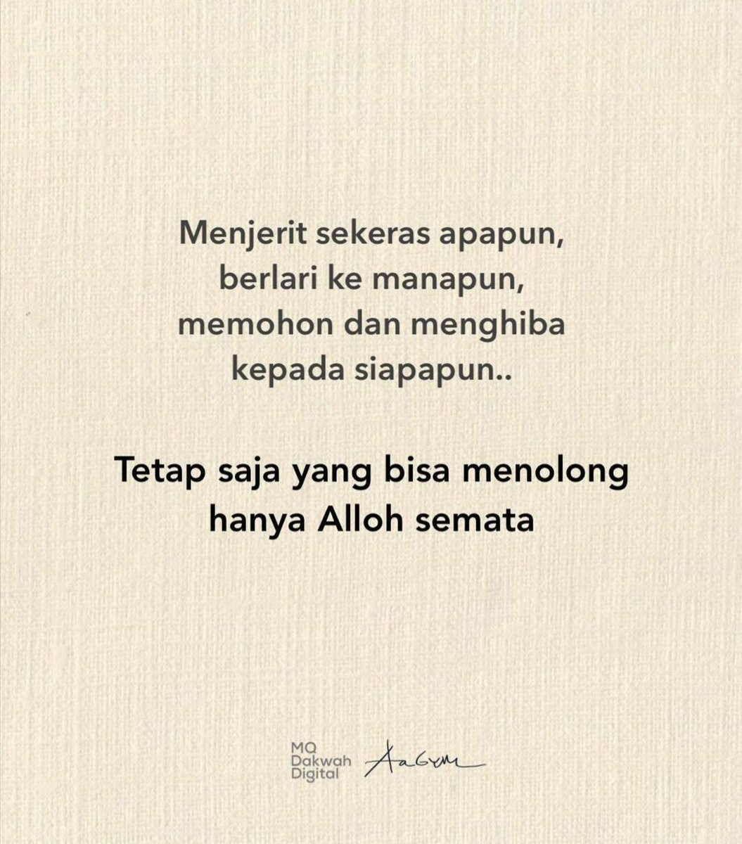 slamethasan1's tweet photo. Wa man yattaqillaha yaj'allahu makhraja, warzuqhu min haitsu lam yahtasib, wa man yatawakkal'alallahi fahuwa hasbuh, innallaha baalighu biamrihi, qad ja'alallahu likulli syai'in qadra https://t.co/8sHGJ5Zy23