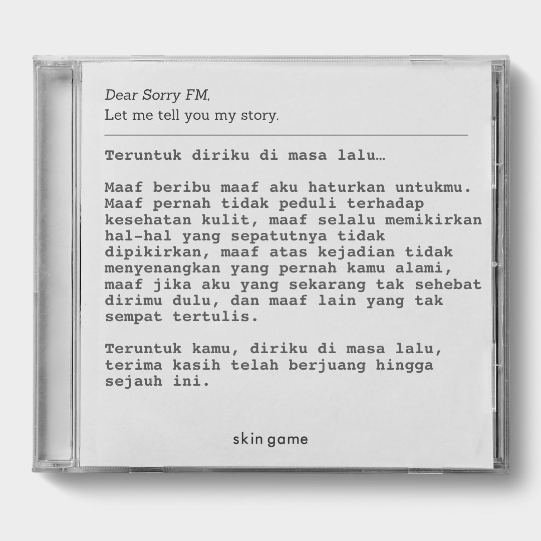 asmaanadia02's tweet photo. Hi @skingameofc, here’s my story for #SorryFM and I’m ready to be part of @skingamewarrior! https://t.co/tka9EHTrbv