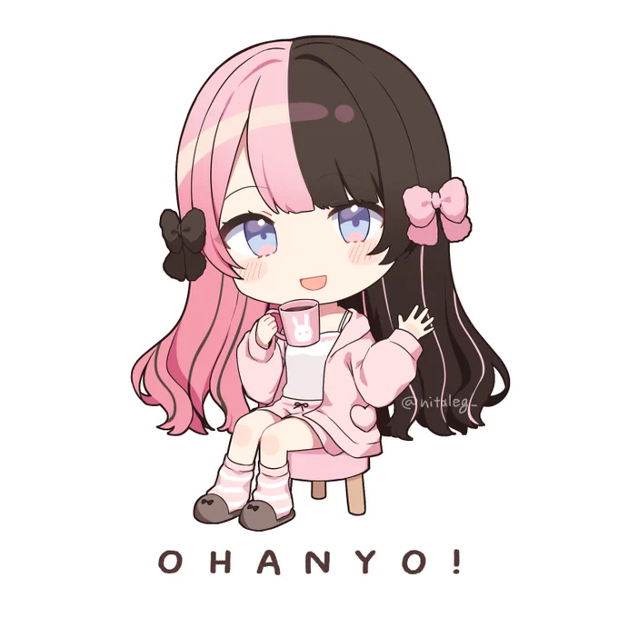 オハンヨひなーの #ひなのの絵なの