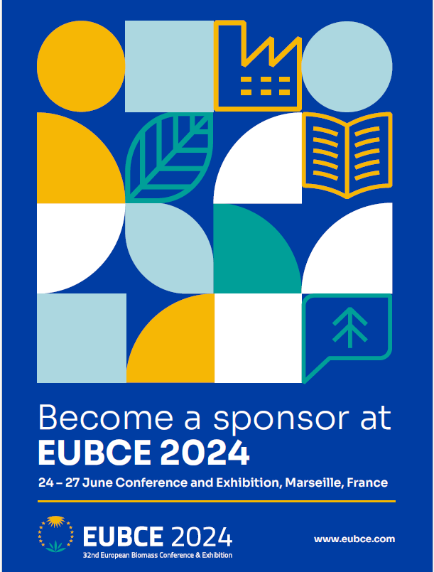 📣 Become a Sponsor for #EUBCE2024! 💡 Highlight your company within #biomass & #bioeconomy markets ⛳ Reach your target audience 🌍 Attract the entire professional biomass community from around the globe Further info: lnkd.in/de6VA5SD