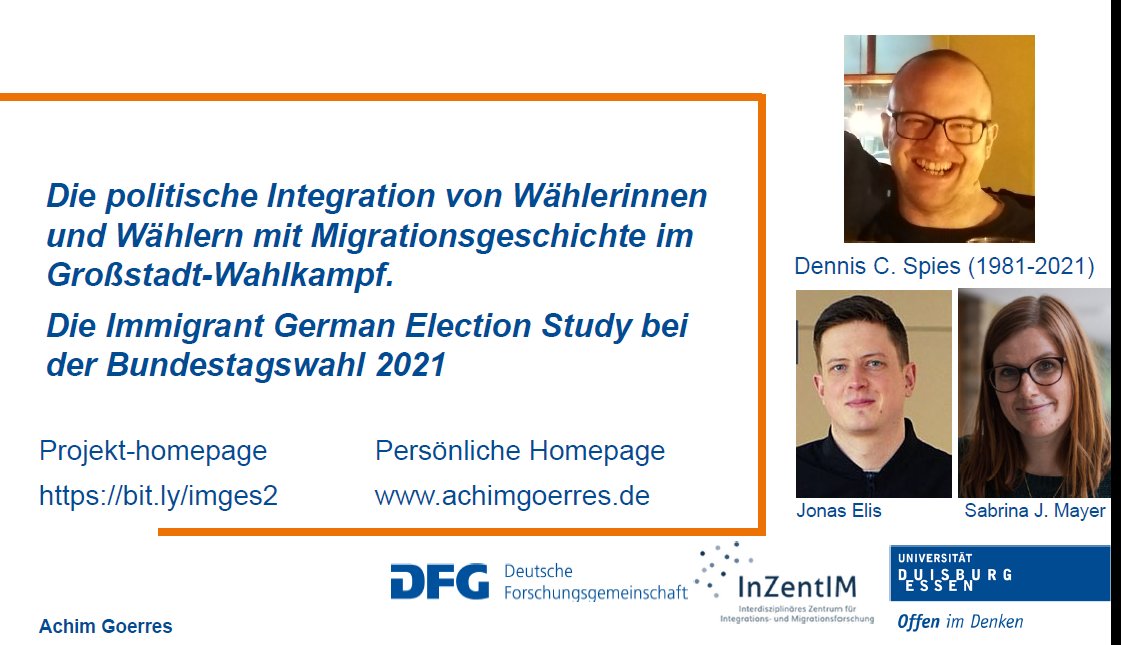 Empirical Political Science @unidue #Duisburg (@emp_politikwiss) on Twitter photo New presentation on
The Political Integration of Immigrant-Origin Voters in Electoral Campaigns
in <a href="/uni_klagenfurt/">Universität Klagenfurt</a> hosted by Prof Guido Tiemann <a href="/tiemanng/">Guido Tiemann (inactive)</a> and Prof #MatthiasWieser
<a href="/unidue/">Uni Duisburg-Essen @unidue.bsky.social</a> <a href="/ifp_ude/">Institut für Politikwissenschaft</a> <a href="/sabrinajmayer/">Sabrina J Mayer</a> <a href="/inzentim/">InZentIM</a>
bit.ly/imges2 New presentation on
The Political Integration of Immigrant-Origin Voters in Electoral Campaigns
in <a href="/uni_klagenfurt/">Universität Klagenfurt</a> hosted by Prof Guido Tiemann <a href="/tiemanng/">Guido Tiemann (inactive)</a> and Prof #MatthiasWieser
<a href="/unidue/">Uni Duisburg-Essen @unidue.bsky.social</a> <a href="/ifp_ude/">Institut für Politikwissenschaft</a> <a href="/sabrinajmayer/">Sabrina J Mayer</a> <a href="/inzentim/">InZentIM</a>
bit.ly/imges2