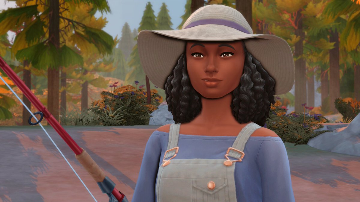 IAmNotAloneDear's tweet photo. The girlies decided to go on vacation in Granite Falls. They spent the morning exploring the beautiful world, talking about life, went fishing and decided to end their first night with telling some spooky stories by the fire✨

#TheSims4 #ShowUsYourSims https://t.co/9nClBUlIvU