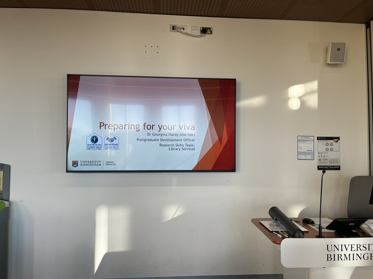 ShiyuHe1's tweet photo. Attending an enlightening workshop on viva preparation today! 🌟 Feeling thrilled to learn and grow alongside my dear colleague @sadeem_s_a . We’re both eagerly looking forward to mastering the art of viva preparation! 📚✨ #VivaPreparation #LearningJourney #WorkshopWisdom https://t.co/rUlJeuIMCt