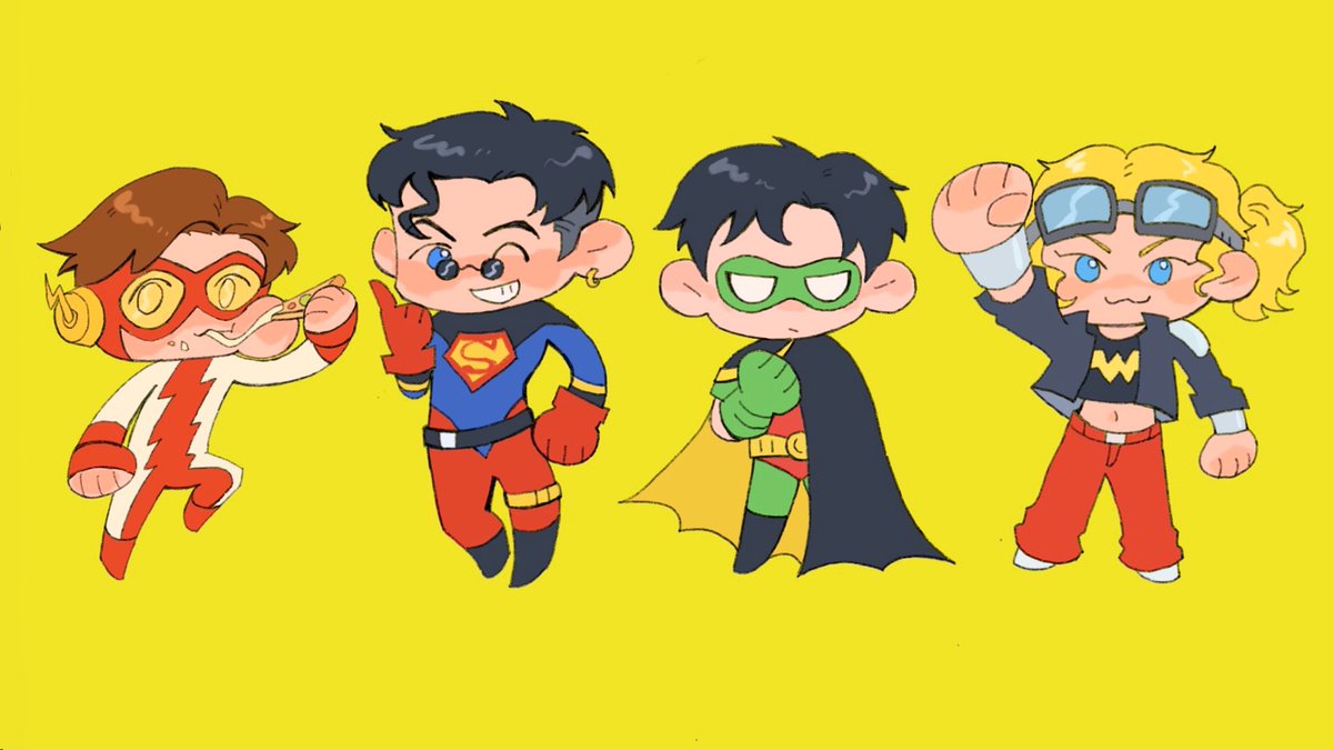 BIGFoxxx_'s tweet photo. 宝宝们
#youngjustice https://t.co/sYyghztJPc