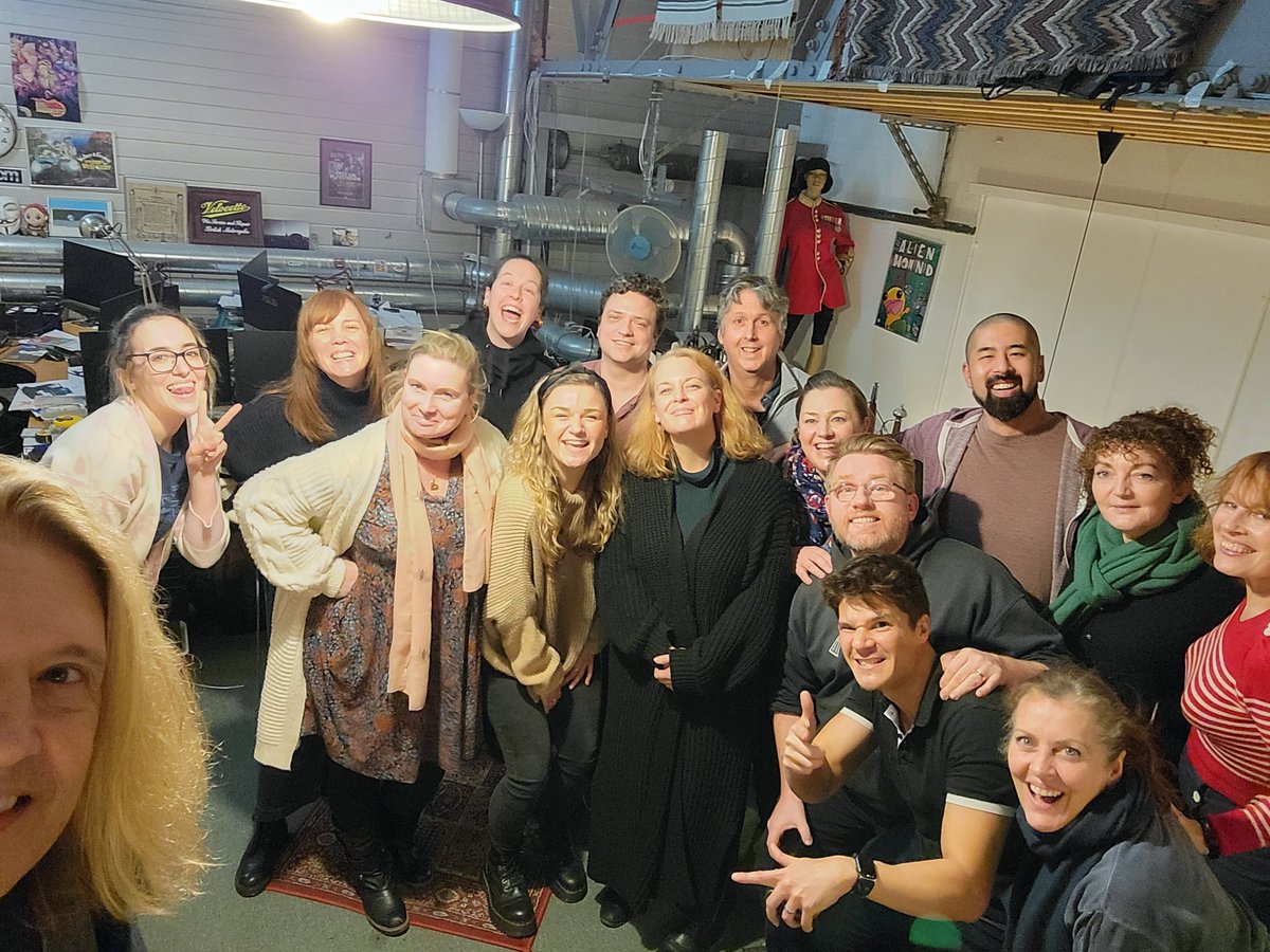 The lovely people I had the privilege of spending my weekend with, under the nurturing and insightful tutelage of <a href="/soundswilde/">Kirsty Gillmore</a> and <a href="/IrishLonghair/">Randall Ryan</a> at <a href="/omuk_london/">OMUK</a>.
If you're a voice actor and have never had the good fortune to work with either of these two, it's an absolute MUST!