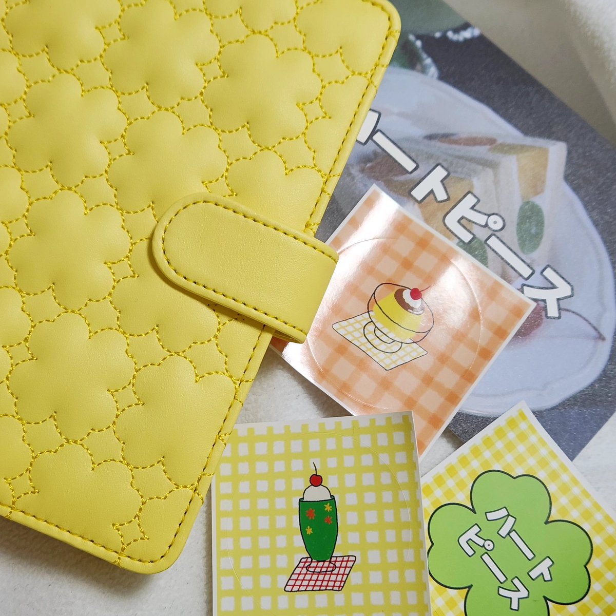 귀여운 다이어리 커버🍀💛