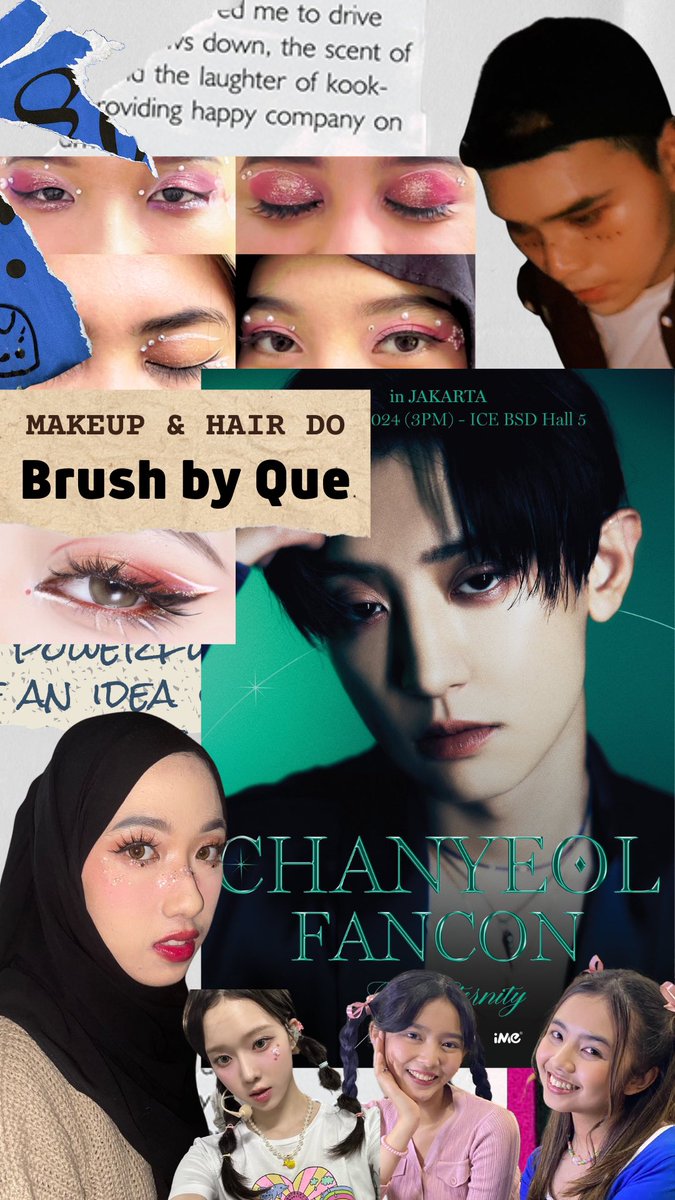 winwincikarang's tweet photo. [rt, like and share are very appreciated] 🕊️

★彡Open Makeup &amp; Hair Do Service at Chanyeol Fancon : The Eternity in Jakarta ★彡

🗓️9 Maret 2024
📍Ice BSD

#CHANYEOL #찬열 #weareoneEXO #CHANYEOL_FANCON_TOUR #THE_ETERNITY #eyemakeupkonser #makeupkonser #makeupservice #muakonser https://t.co/VtIAt9S5x7